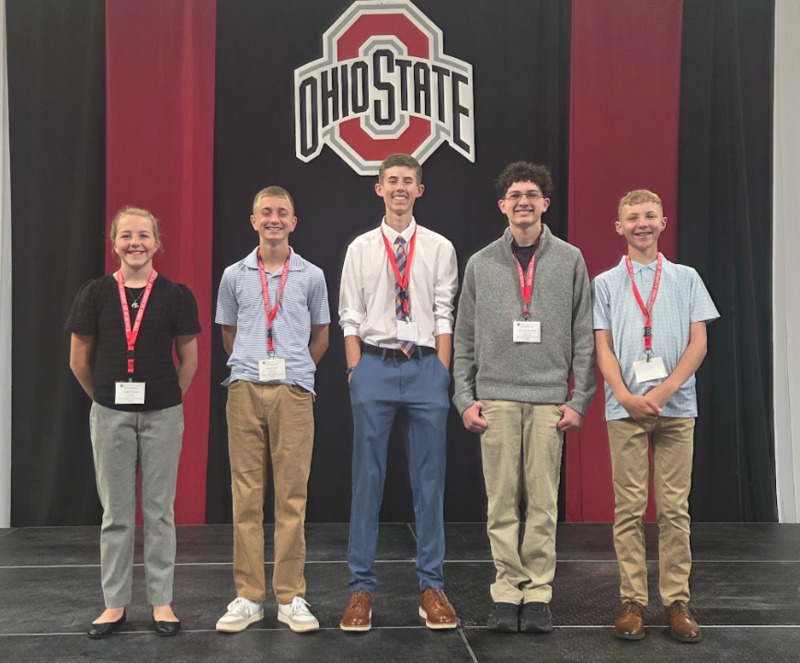 Junior High State Science Fair Participants