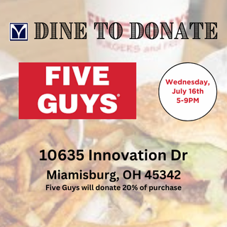 Five Guys Fundraiser 7.16
