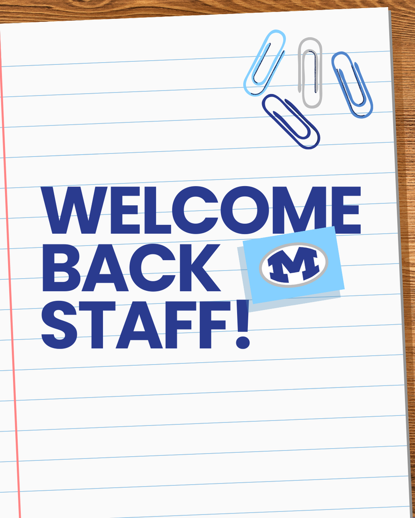 Welcome Back Staff