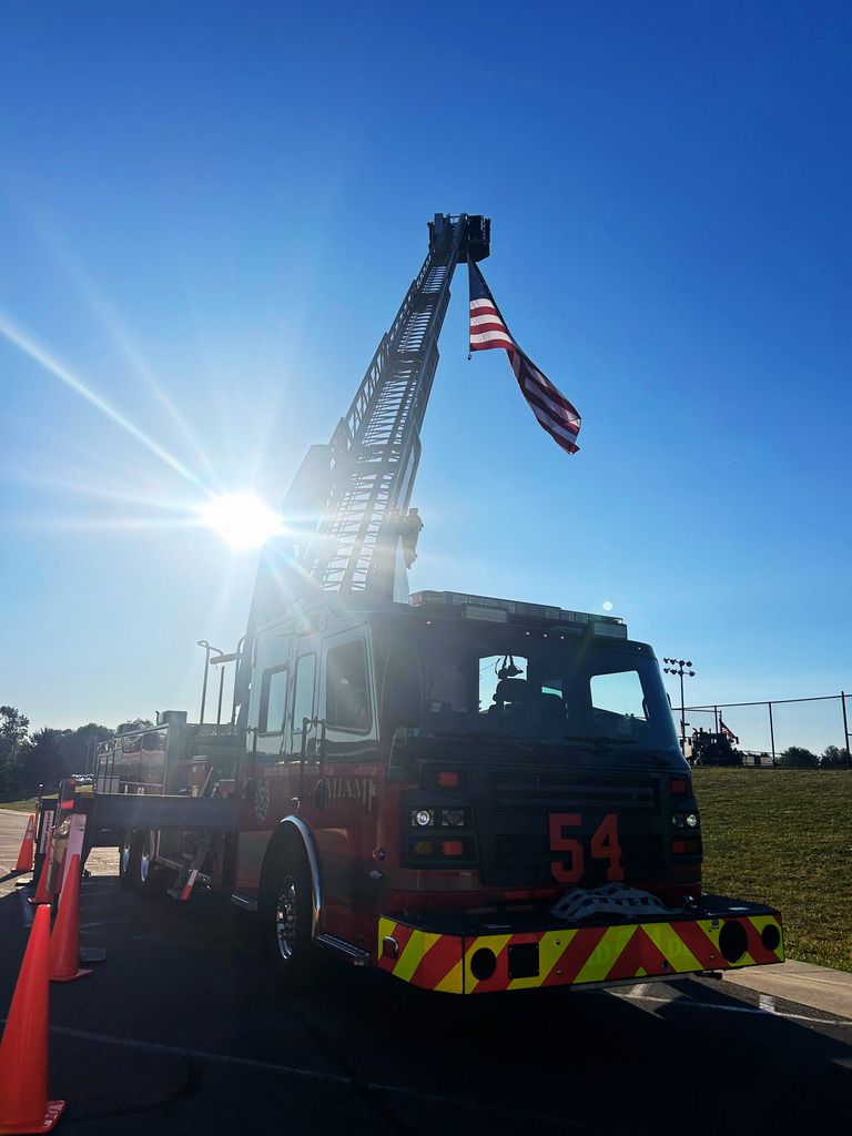 Fire Truck at 9/11 Stair Climb