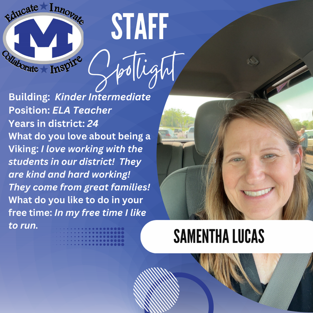 Staff Spotlight Samentha Lucas