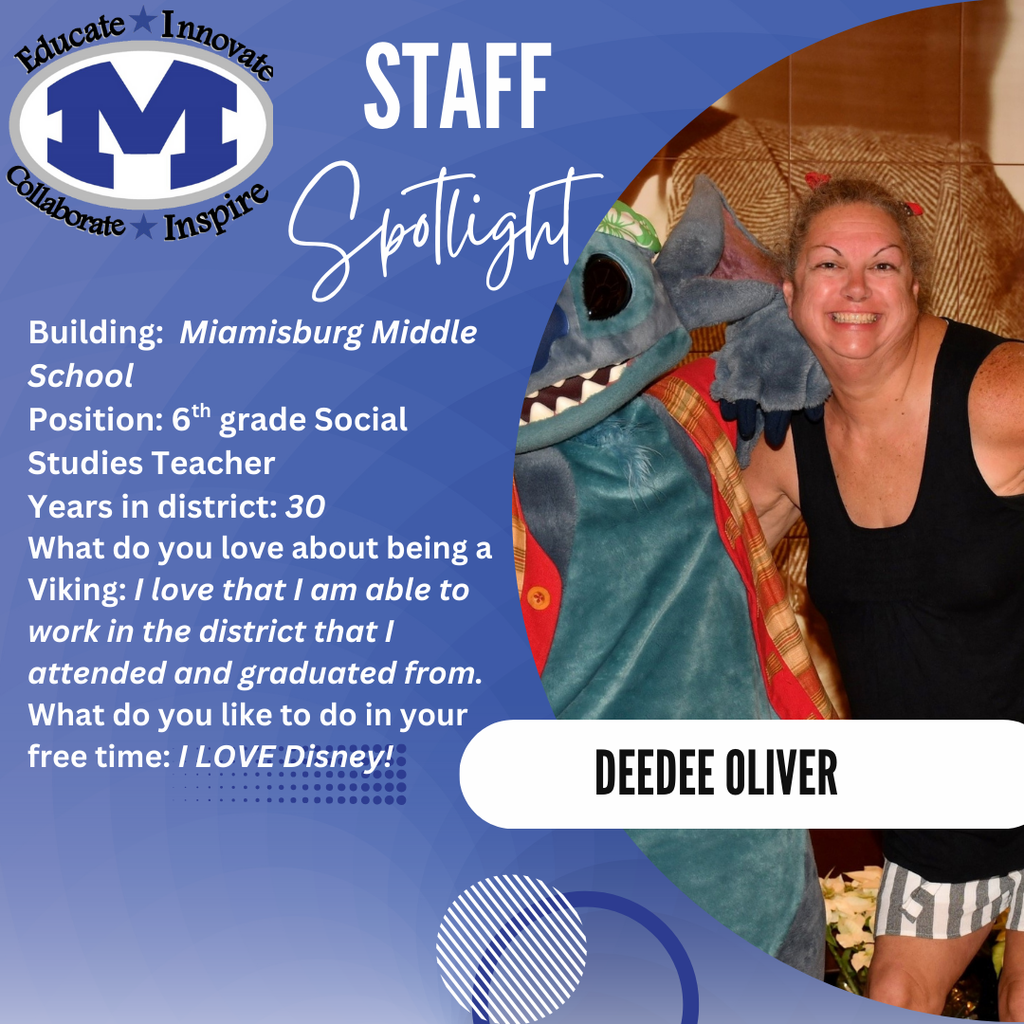 Staff Spotlight Dee Dee Oliver