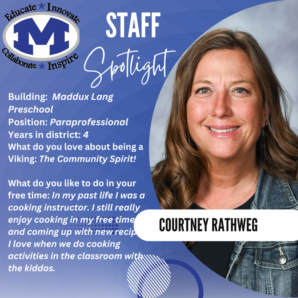 Staff Spotlight Courtney Rathweg