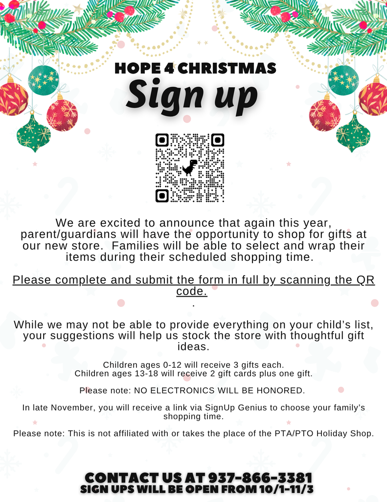 Hope 4 Christmas Shop