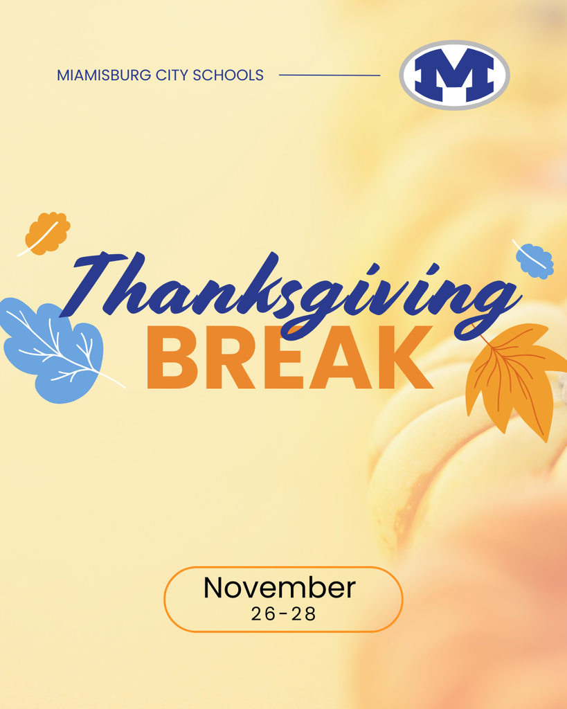 Thanksgiving Break November 26-28