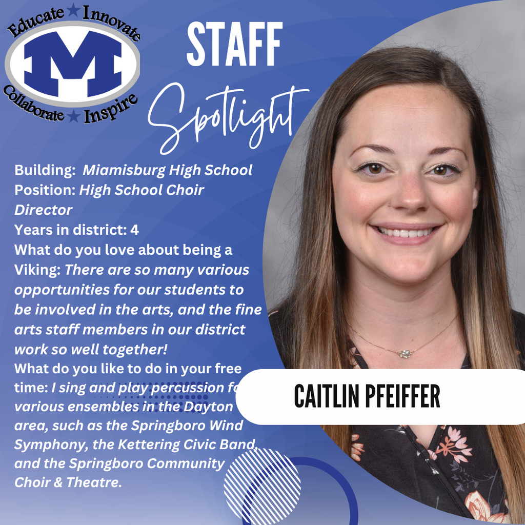 Staff Spotlight Caitlin Pfeiffer