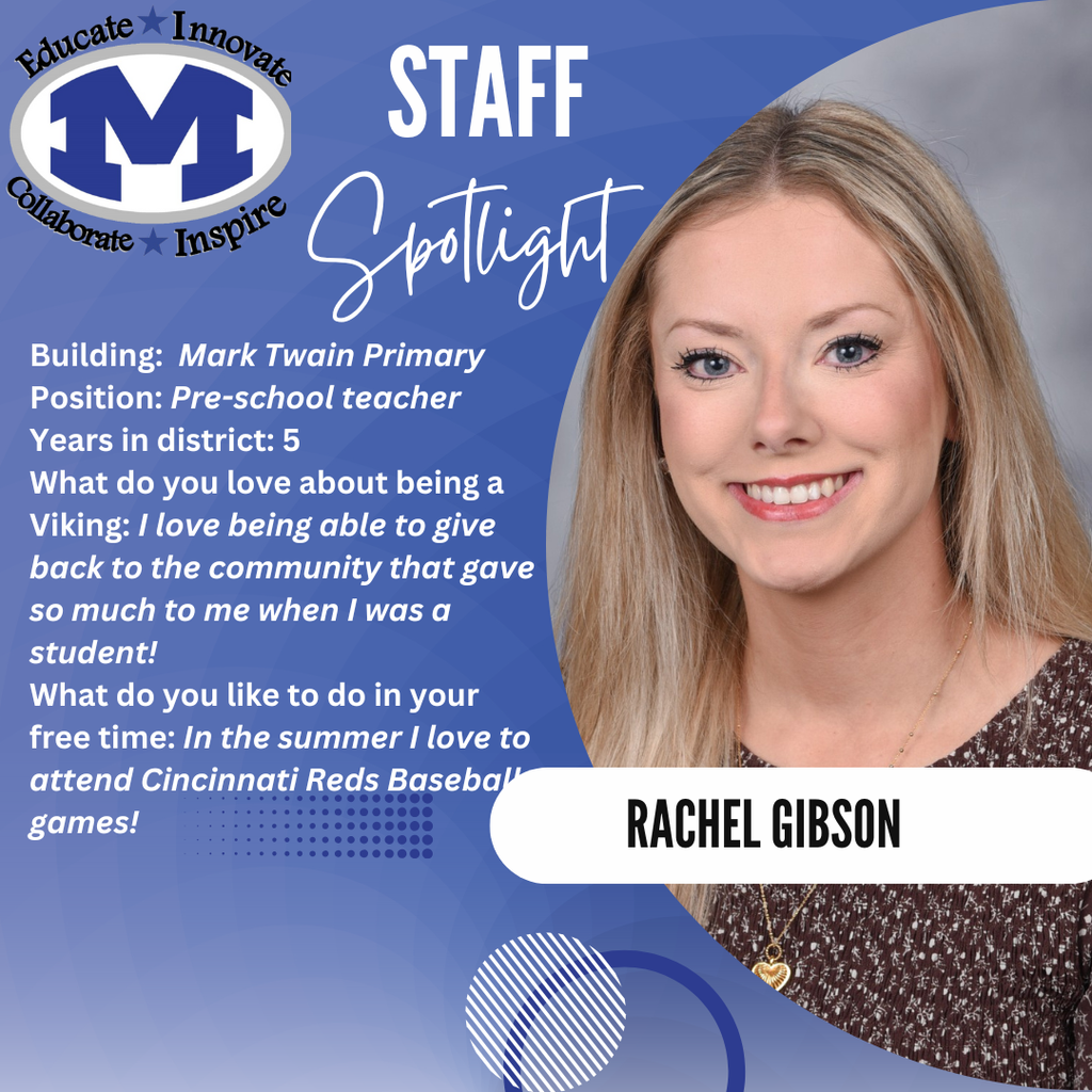 Staff Spotlight Rachel Gibson