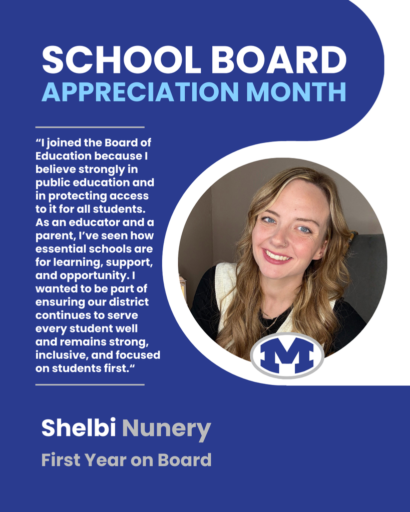 Shelbi Nunery - School Board Appreciation Month Spotlight