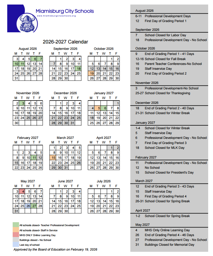 Calendar