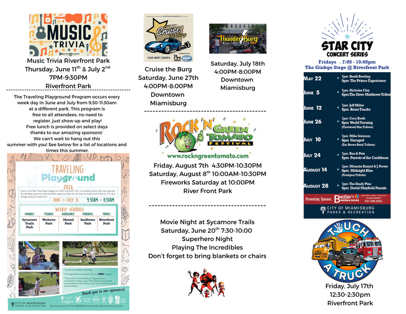 FREE Summer Programs in Miamisburg