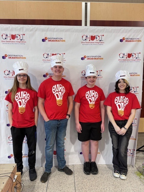 Students at destination imagination regional competition! 