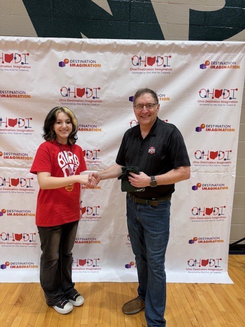 Students at destination imagination regional competition! 