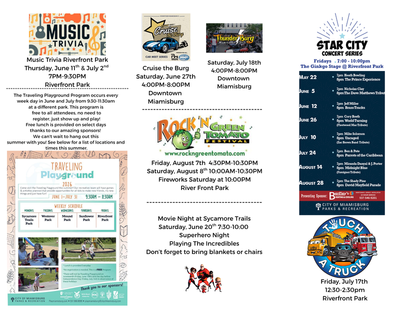 FREE Summer Programs in Miamisburg