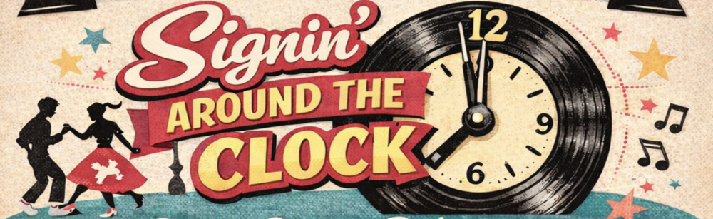 Signin' Around the Clock logo