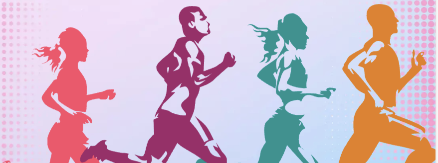 Runners in various colors