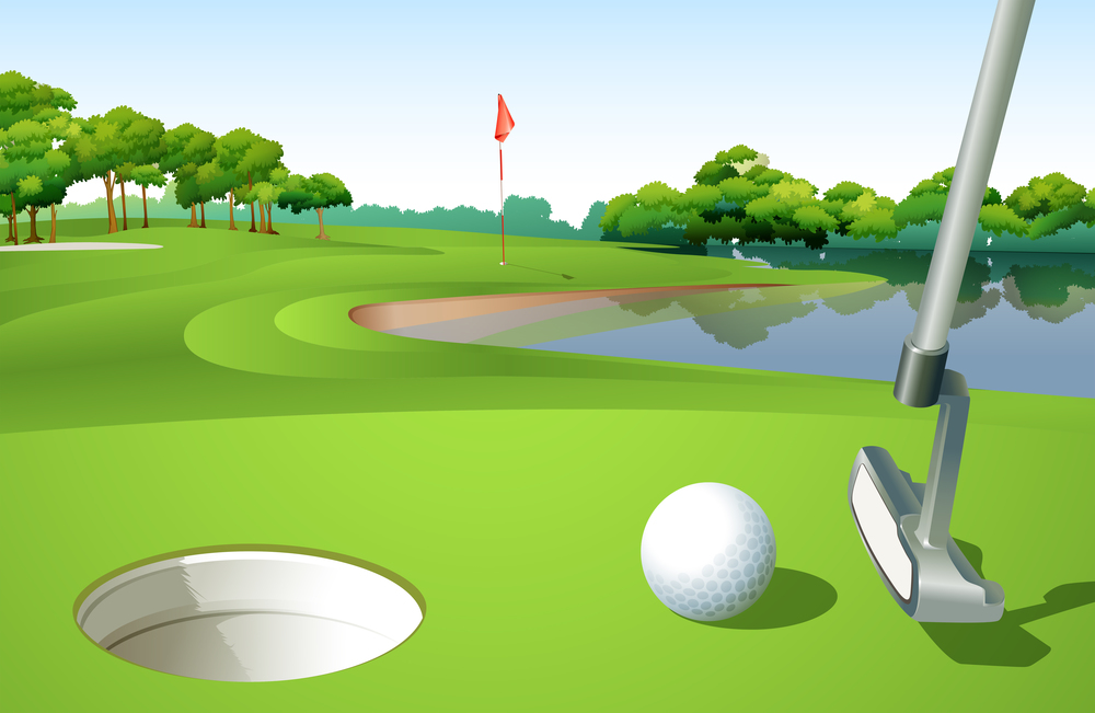 view of a golf course