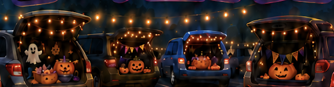 decorated car trunks for trunk n treat