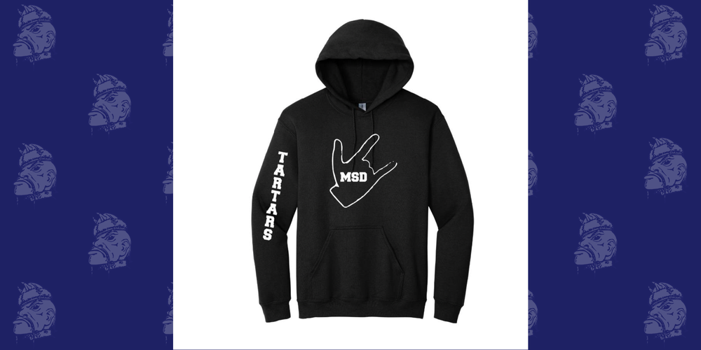 hooded tartar sweatshirt