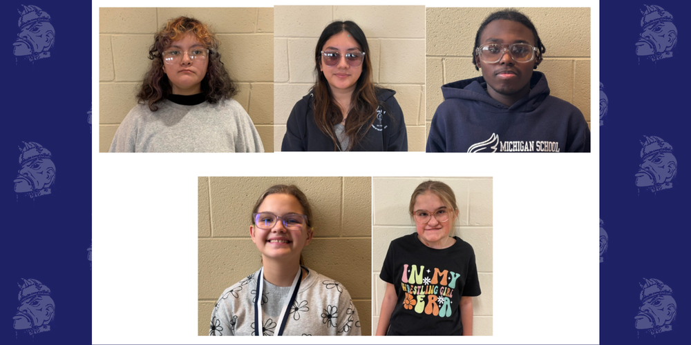 Student Athletes Galilea, Laura, Taraji, Eliza and Payton