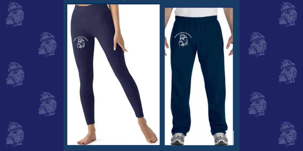 women's leggings and unisex sweatpants