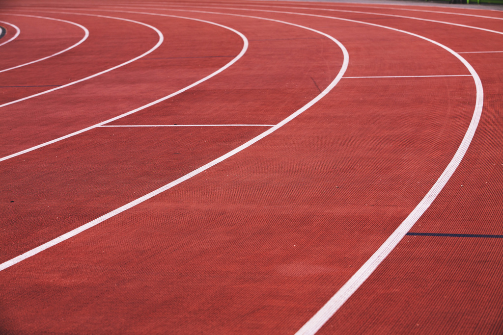 A track with lanes