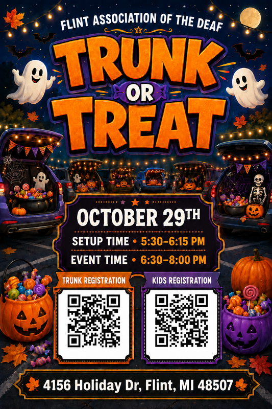 Trunk or Treat Poster