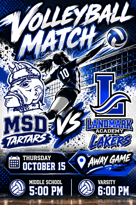 Volleyball Match poster