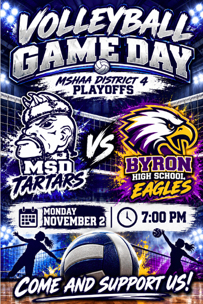 District 4 Game Day Poster