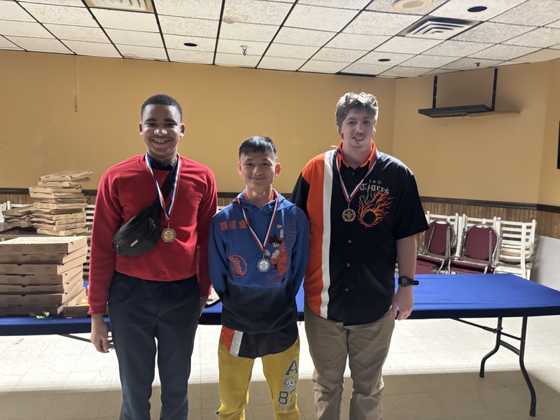 top three male bowlers