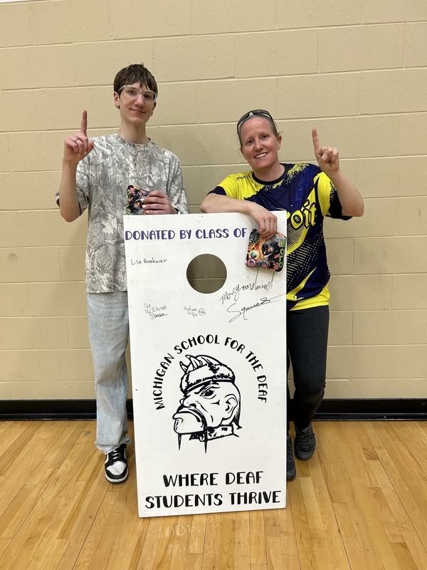 Max and Mom first place