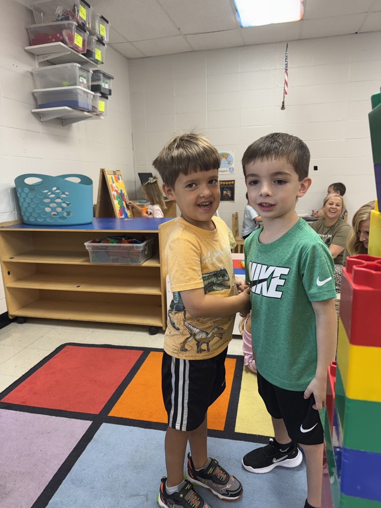 Making friends already!
