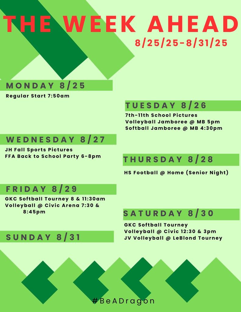 Week Ahead(27)