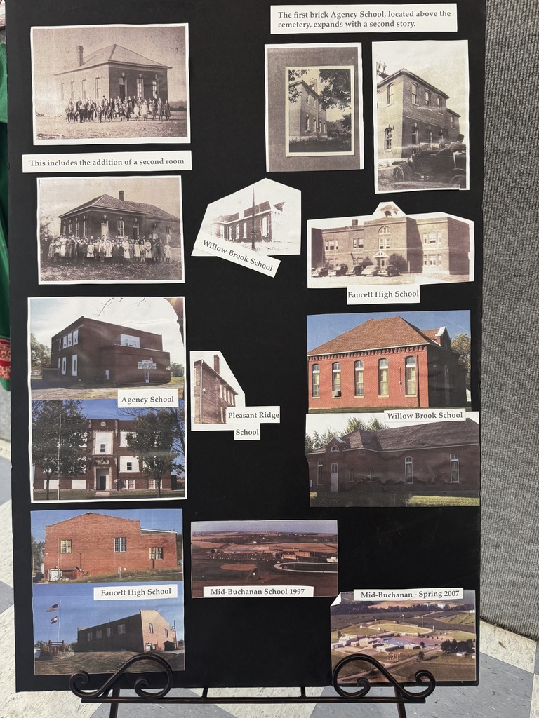 A board of the schools that consolidated to become the Mid Buchanan School District