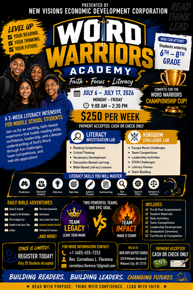 Summer Tutoring Flyer