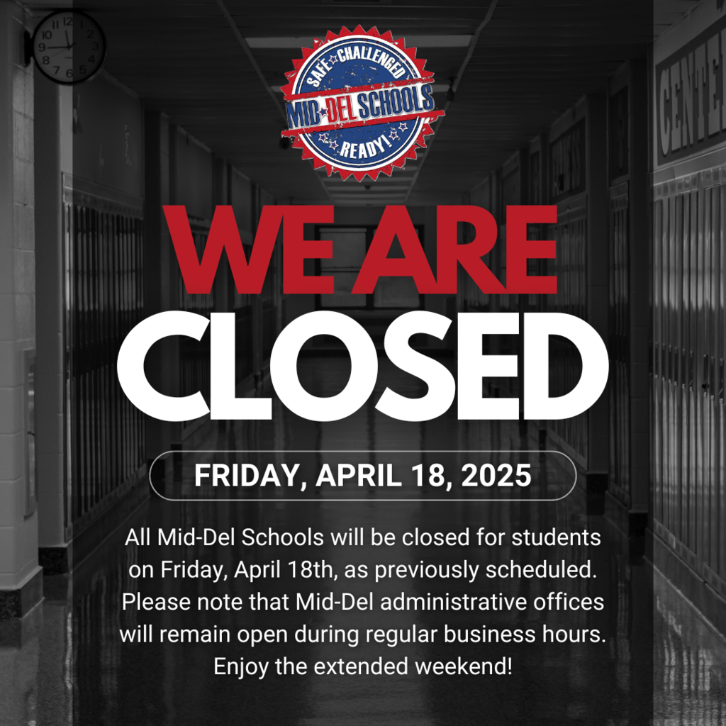 School Closure Reminder for April 18, 2025