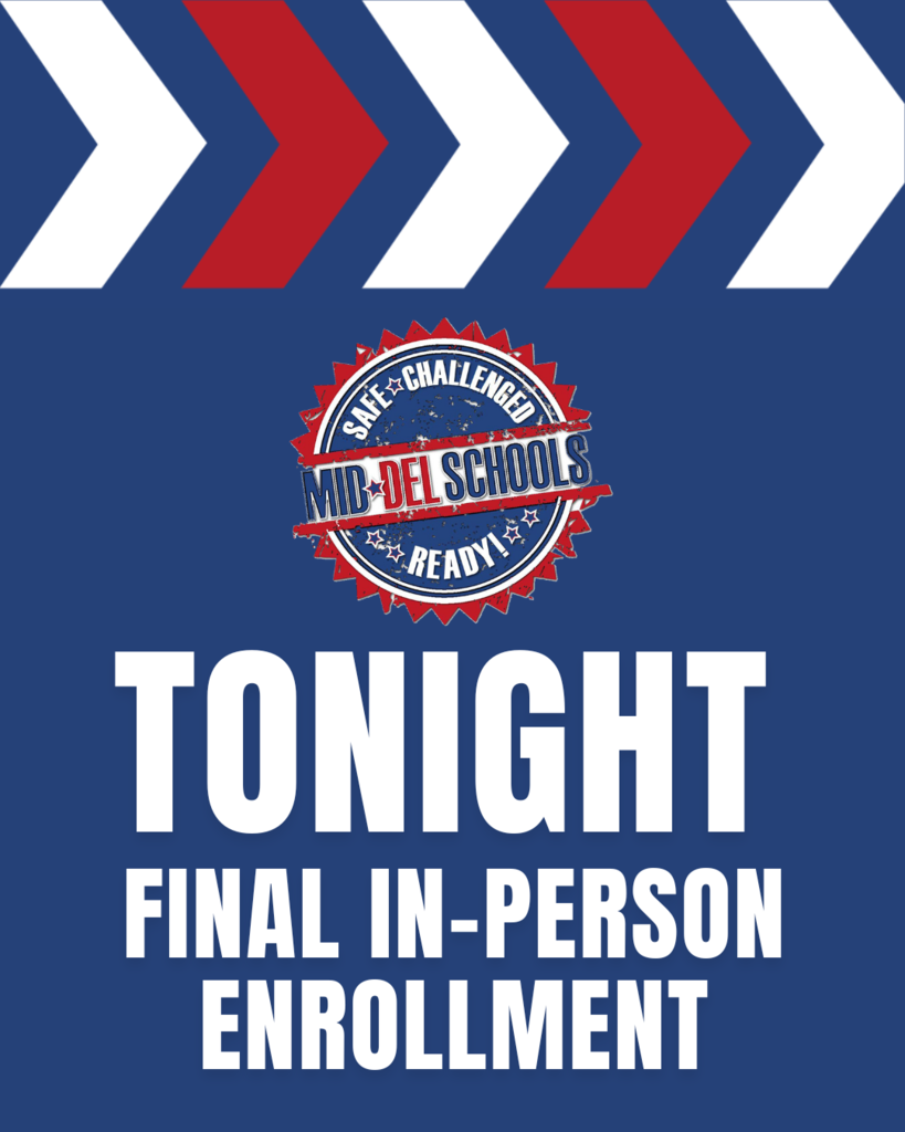 Tonight is the final in-person enrollment event
