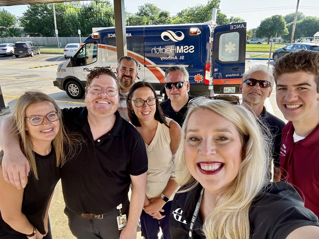 SSM Health St. Anthony delivers school supplies to Country Estates Elementary