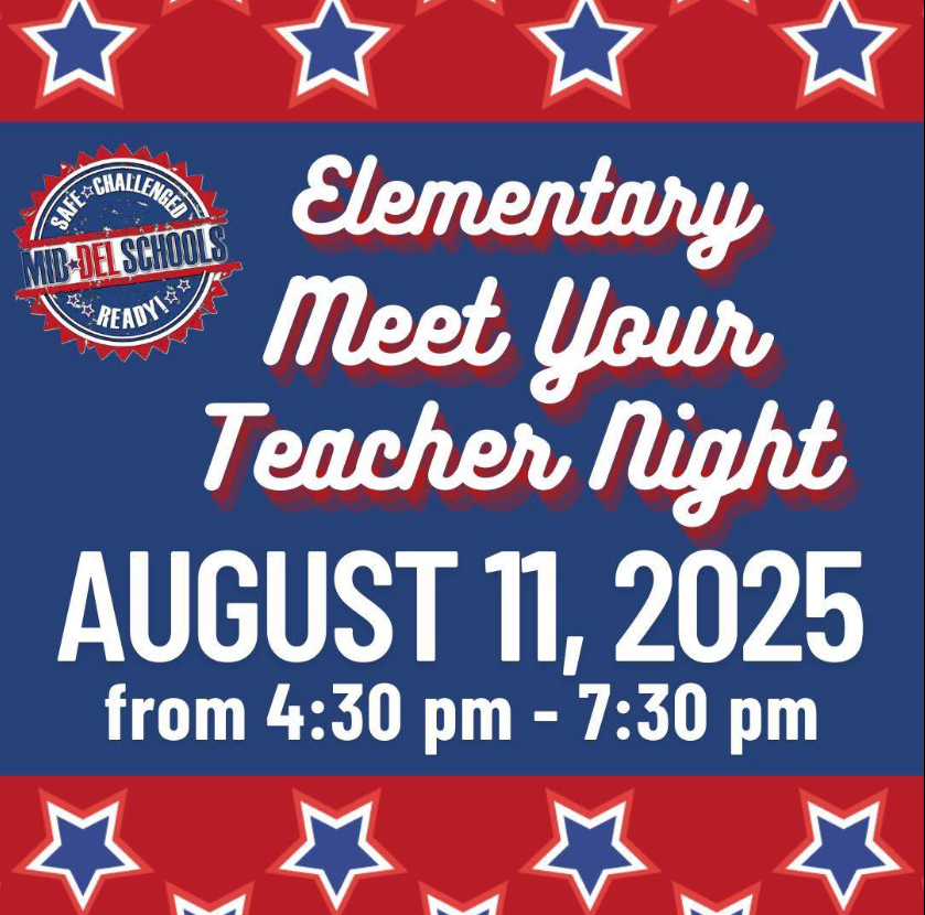 Meet Your Teacher Night graphic.