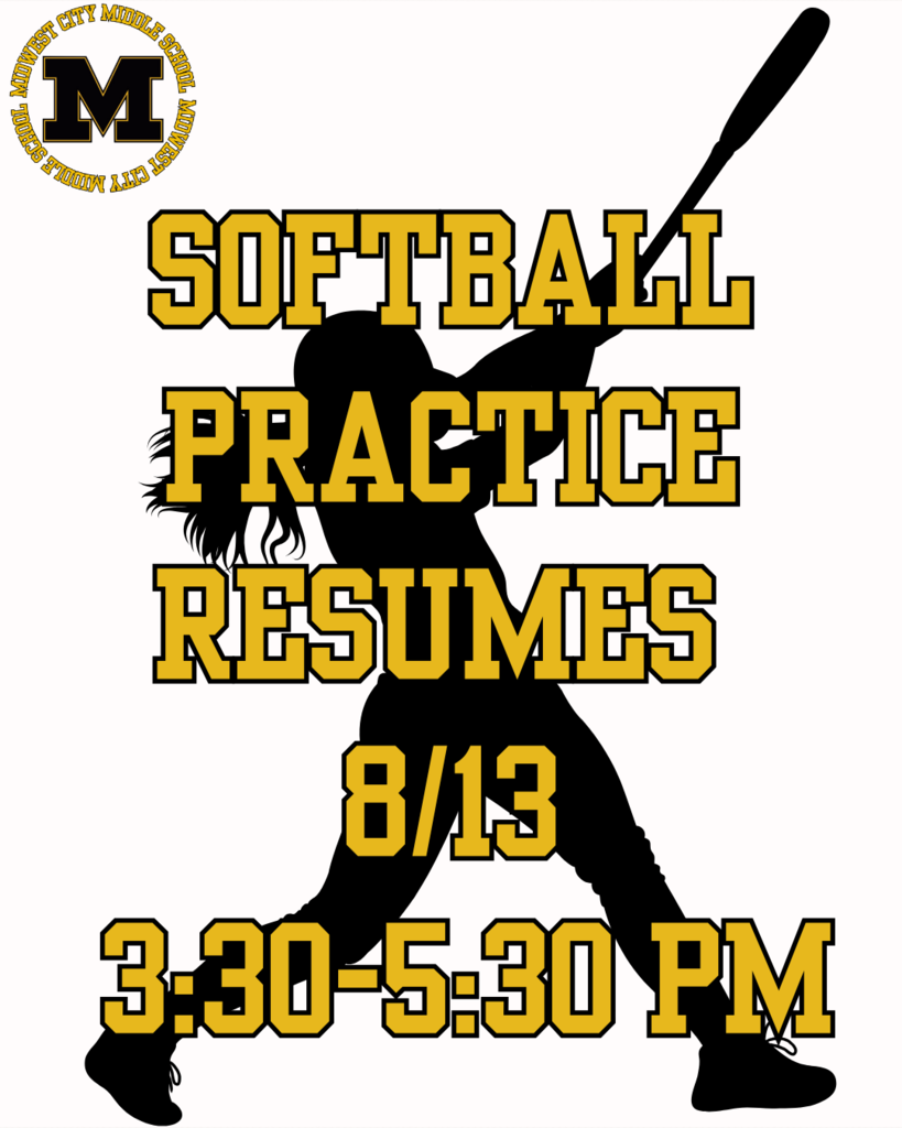 SOFTBALL Practice resumes 813 at