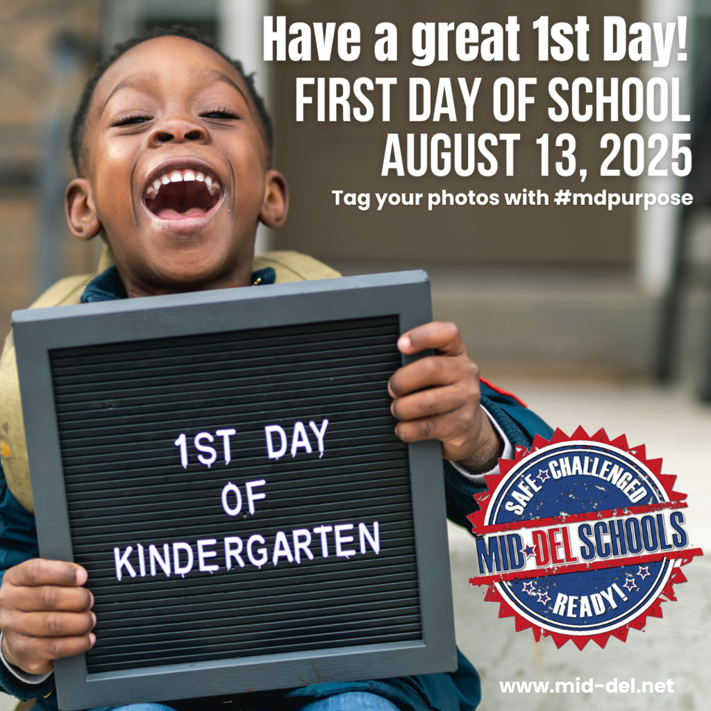 Have a great first day of school!