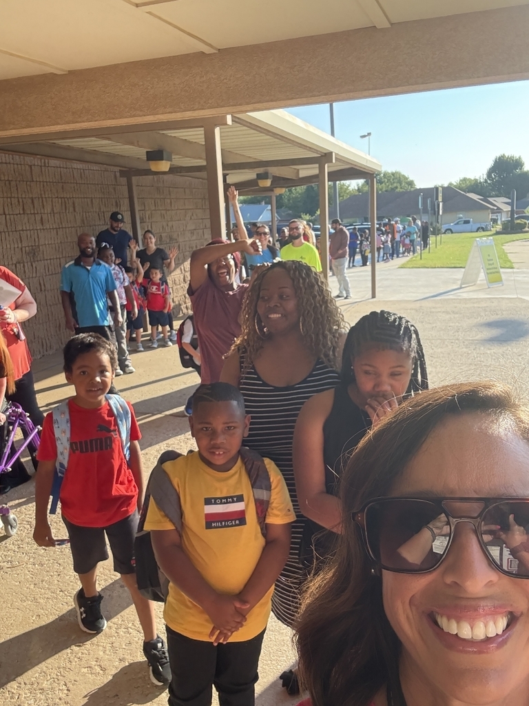 Mrs. Mitchell with families