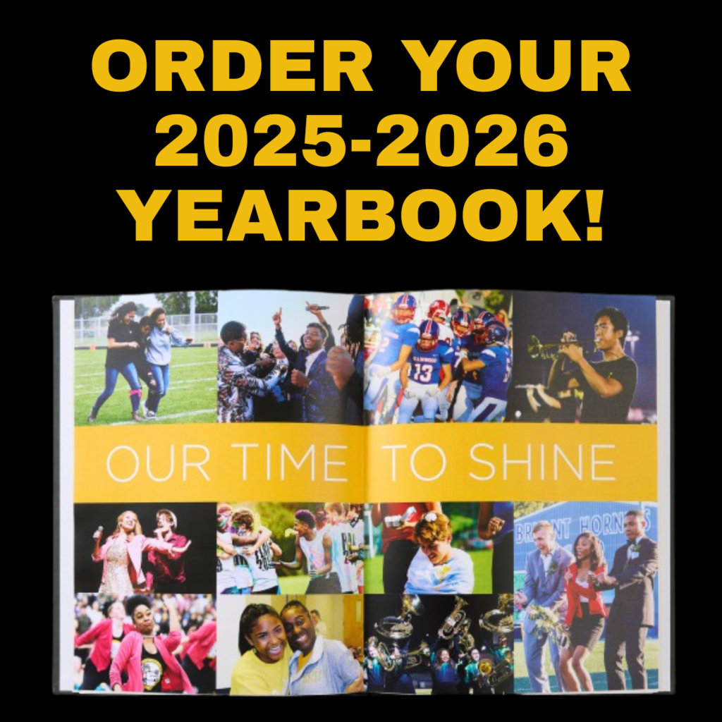 picture of a yearbook on a black background