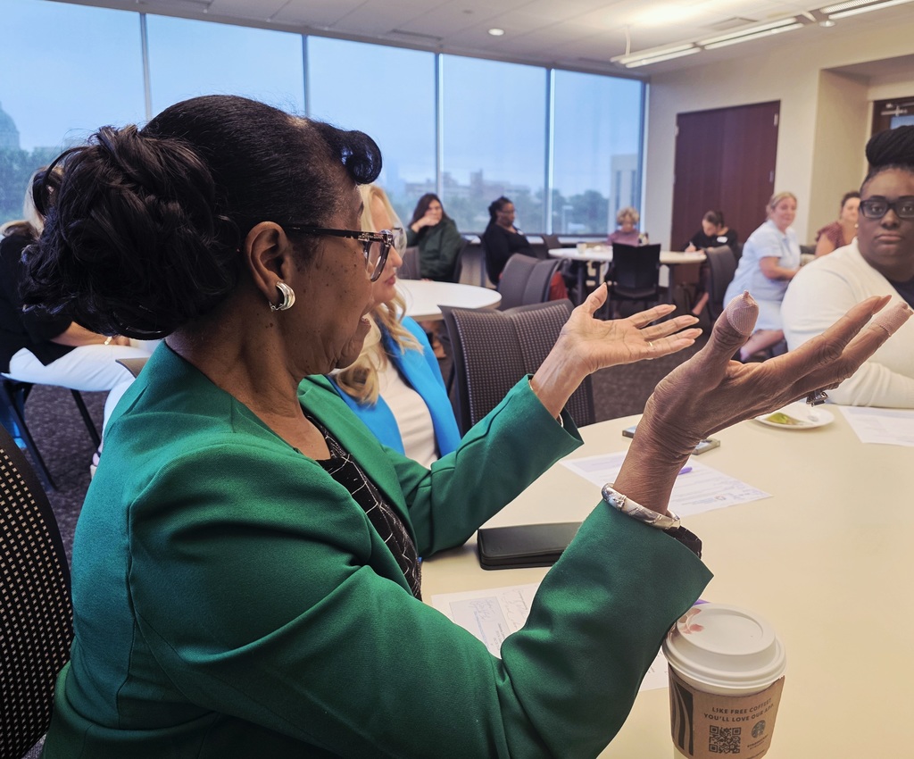 Mid-Del was proud to be part of the Oklahoma Commission on Children & Youth town hall on reducing child homelessness and advancing policy solutions. 💙  Representatives from our Board, leadership team, and McKinney-Vento liaisons were in attendance. #mdpurpose