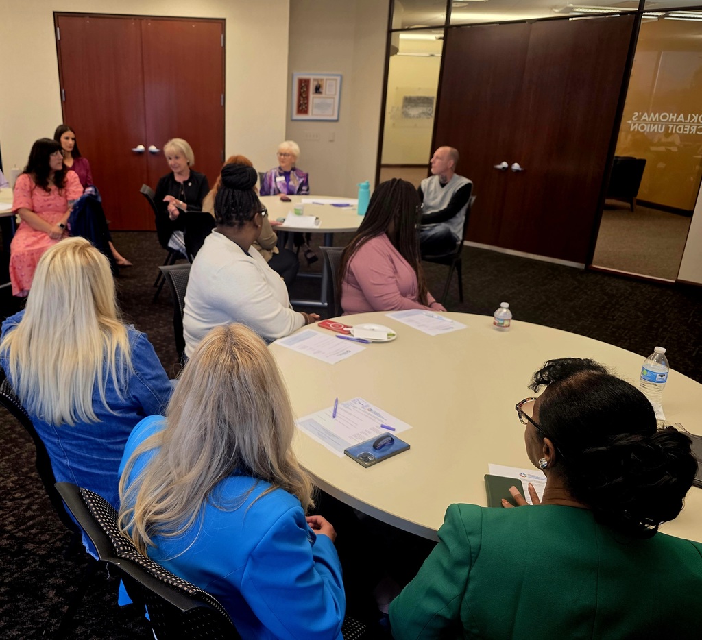 Mid-Del was proud to be part of the Oklahoma Commission on Children & Youth town hall on reducing child homelessness and advancing policy solutions. 💙  Representatives from our Board, leadership team, and McKinney-Vento liaisons were in attendance. #mdpurpose