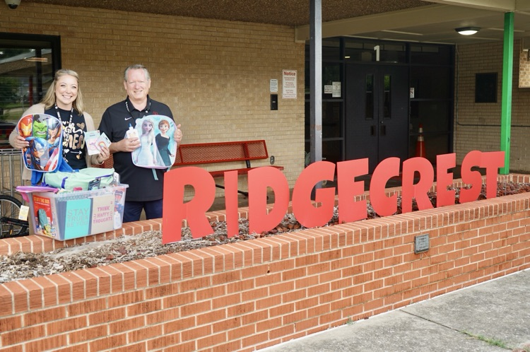 Big Biscuit school supply donation