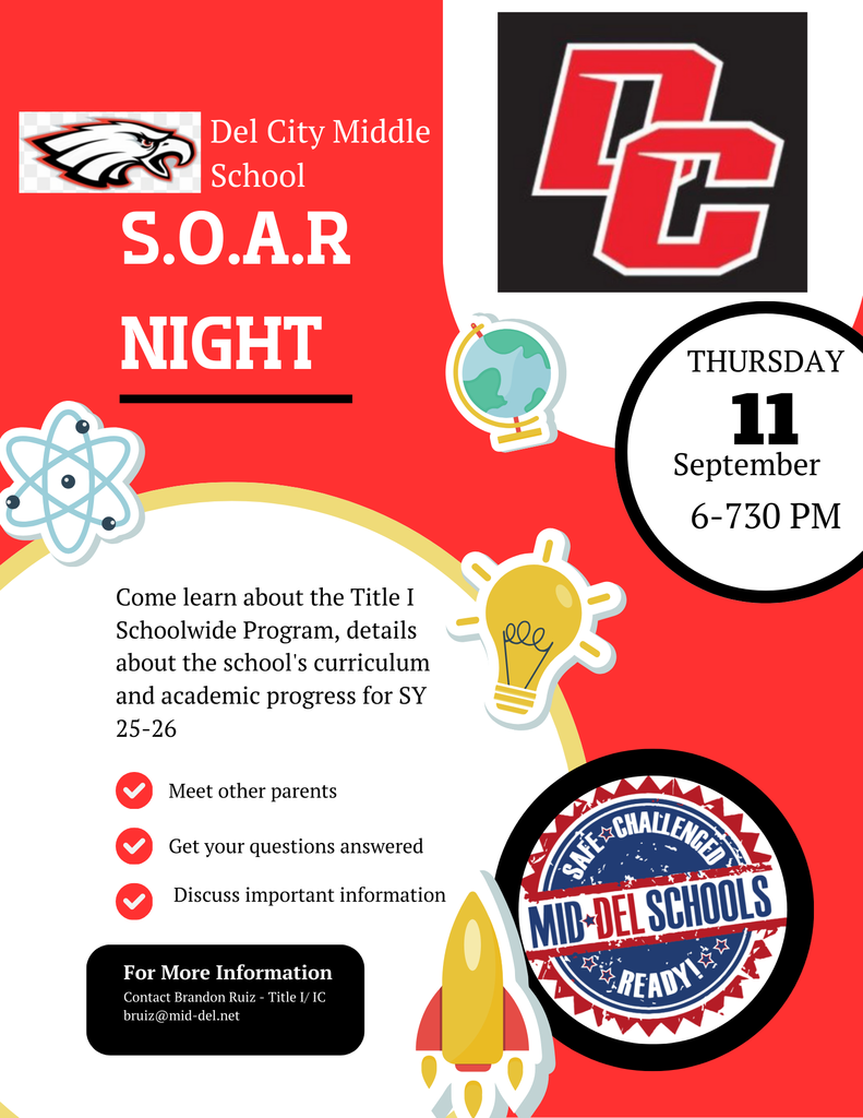 DCMS FY26 SOAR Night Q1 Flyer