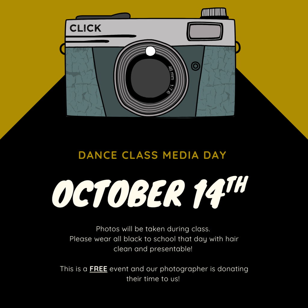 A black and gold background with a picture of a camera