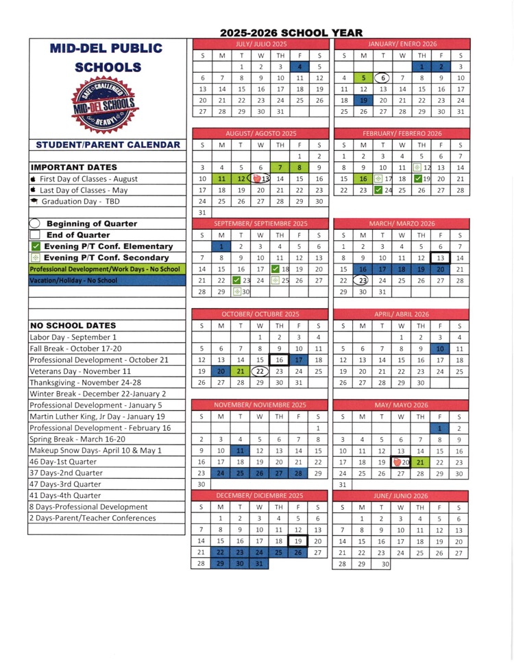 2025-2026 calendar