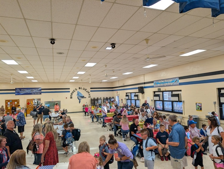 Picture of Donuts with Grandparents celebration.