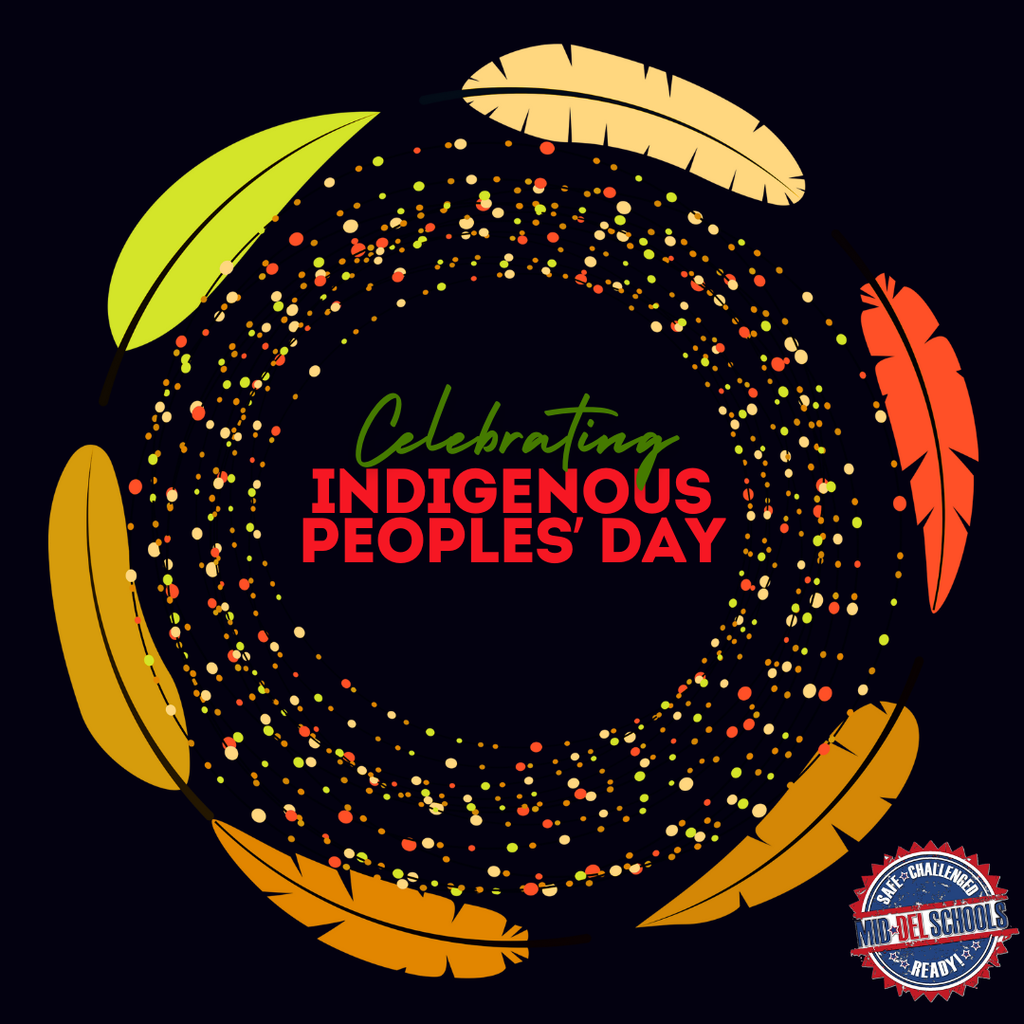 Today we celebrate Indigenous Peoples' Day